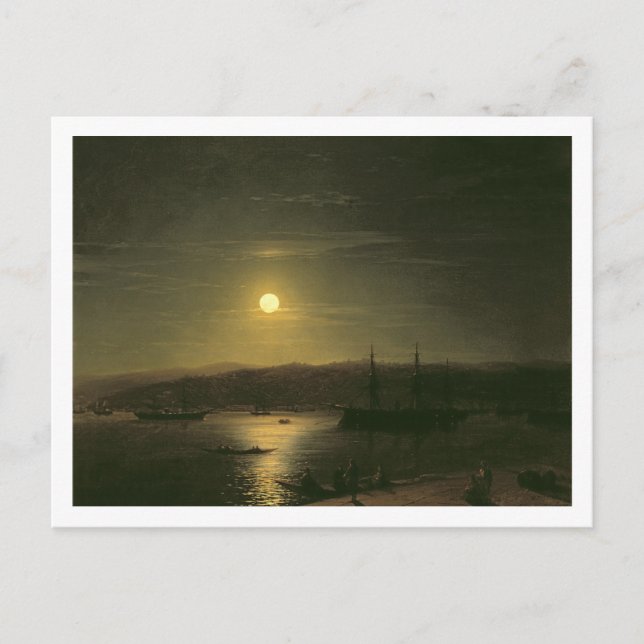 View of Constantinople Postcard (Front)