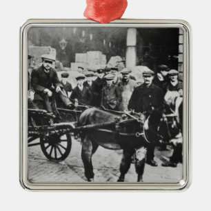 View of Covent Garden Market, 1900 Metal Tree Decoration