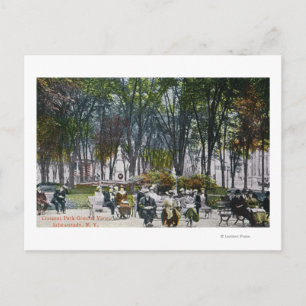 View of Crescent Park Postcard