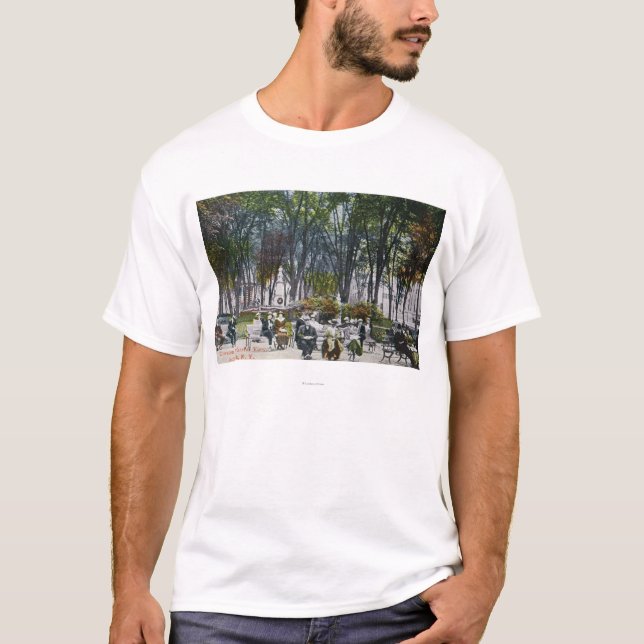 View of Crescent Park T-Shirt (Front)