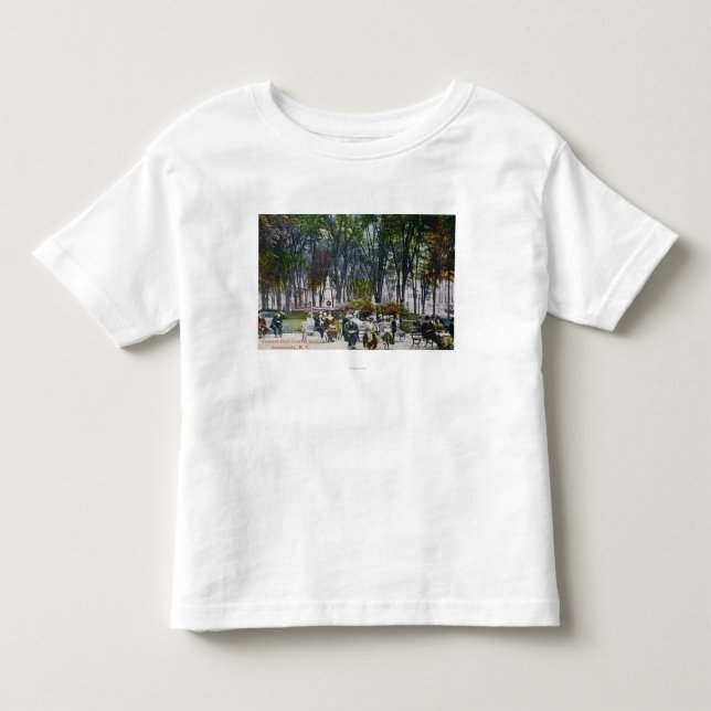 View of Crescent Park Toddler T-Shirt (Front)