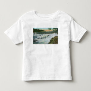 View of Dam at Ausable Chasm Toddler T-Shirt