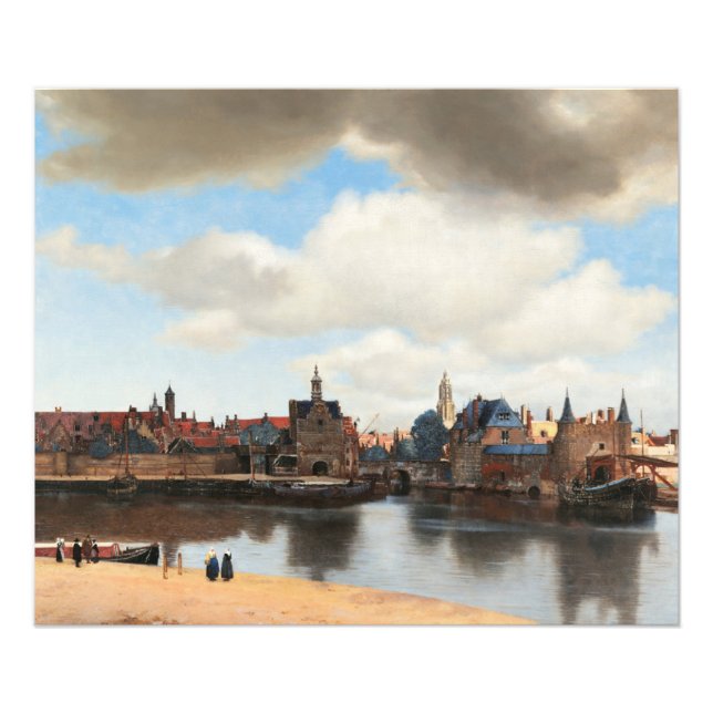 View of Delft by Johannes Vermeer Photo Print (Front)