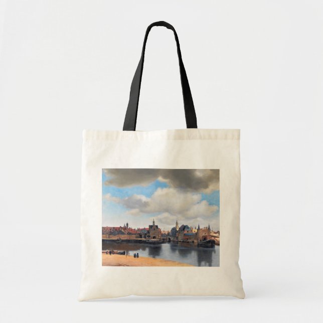 View of Delft, Johannes Vermeer, 1659-1660 Tote Bag (Front)