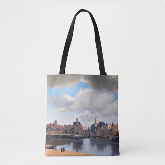View of Delft, Johannes Vermeer, 1659-1660 Tote Bag (Front)