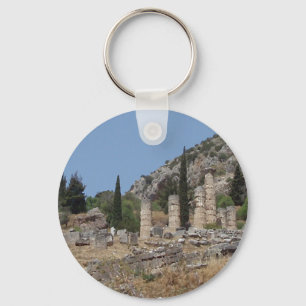 View of Delphi, Greece Key Ring