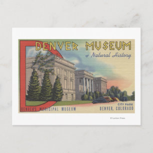 View of Denver Museum of Natural History Postcard