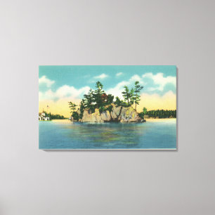 View of Devil's Oven Canvas Print