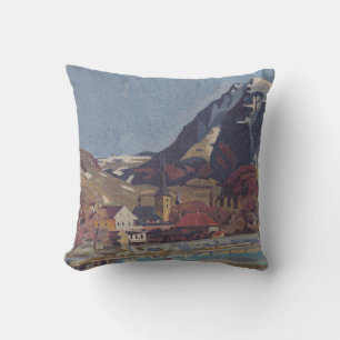 View of Dolný Kubín by Arnold Peter Weisz Cushion
