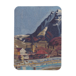 View of Dolný Kubín by Arnold Peter Weisz Magnet