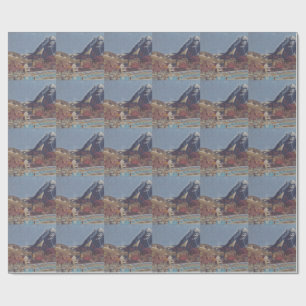 View of Dolný Kubín by Arnold Peter Weisz Wrapping Paper