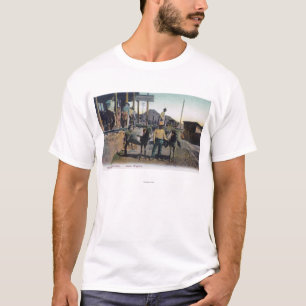 View of Donkeys Carrying WaterBisbee, AZ T-Shirt