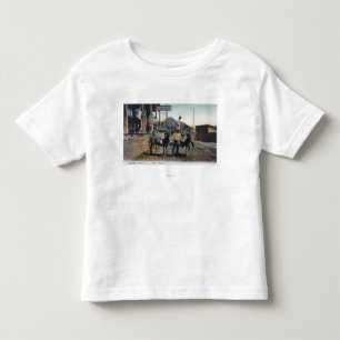 View of Donkeys Carrying WaterBisbee, AZ Toddler T-Shirt