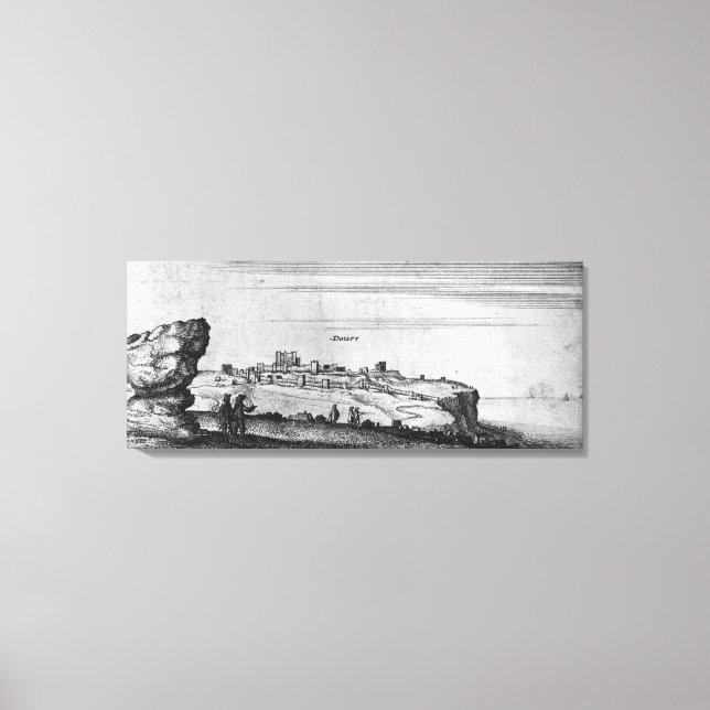 View of Dover Castle Canvas Print (Front)