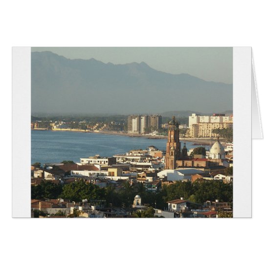 View of Downtown Puerto Vallarta Card