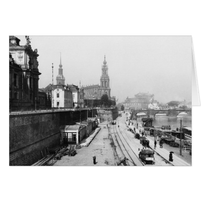 View of Dresden from the Bruehlsche Terrasse (Front Horizontal)