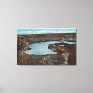 View of Dry Falls from Hwy. 10Washington Canvas Print