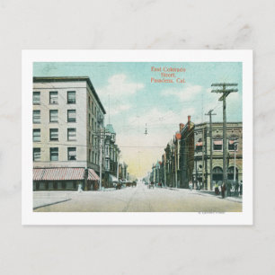 View of East Colorado Street Postcard