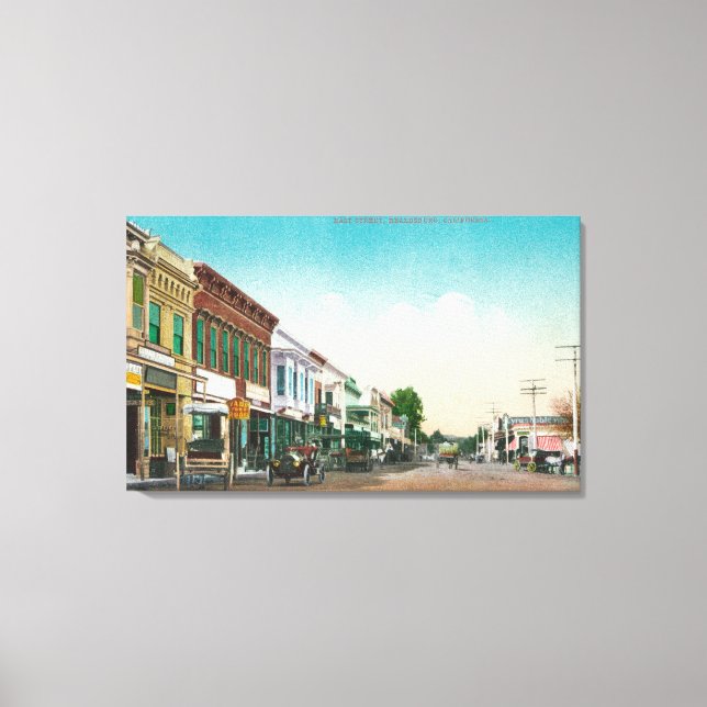 View of East StreetHealdsburg, CA Canvas Print (Front)