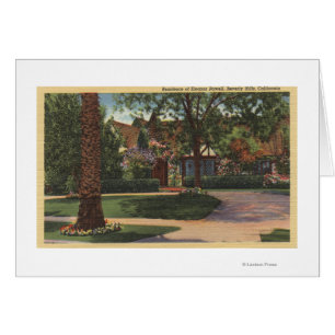 View of Eleanor Powell's Residence
