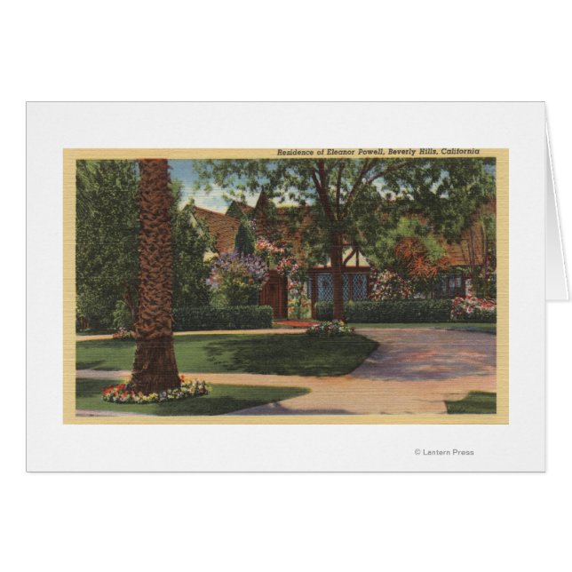 View of Eleanor Powell's Residence (Front Horizontal)