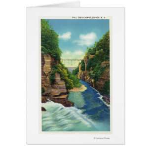 View of Fall Creek Gorge