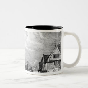 View of Faversham, Kent, 1832 Two-Tone Coffee Mug