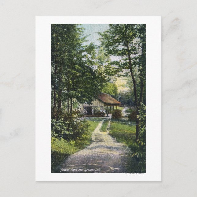 View of Fiddlers Green Postcard (Front)