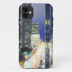 View of financial district office buildings iPhone 11 case