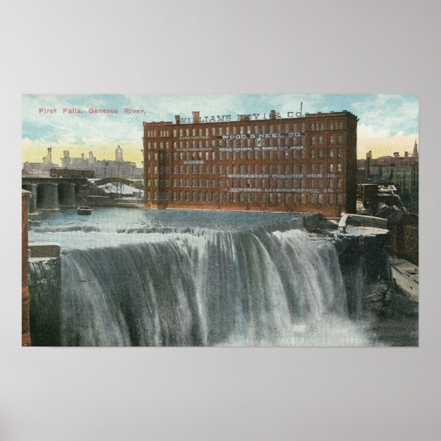 View of First Falls Poster (Front)
