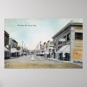 View of First Street 2 Poster