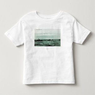 View of Fishermen Seine Fishing, Horse Carts Toddler T-Shirt