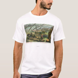 View of Fishermen's Wharf T-Shirt
