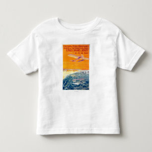 View of Float Planes in Air and Water Poster Toddler T-Shirt