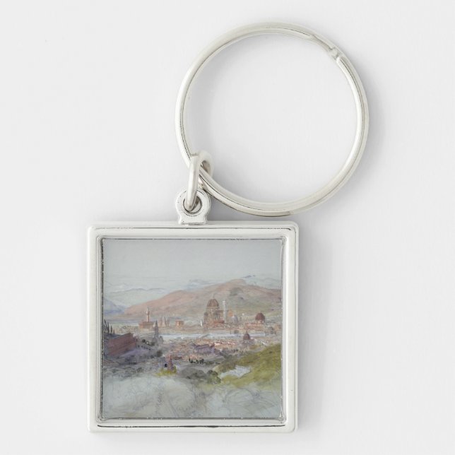 View of Florence, 1837-39 Key Ring (Front)