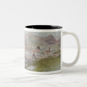 View of Florence, 1837-39 Two-Tone Coffee Mug