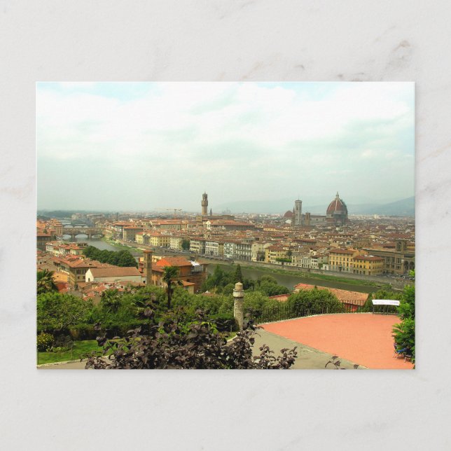 View of Florence from Piazzale Michelangelo Postcard (Front)