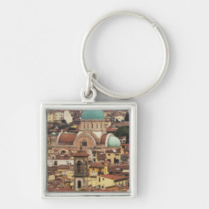 View of Florence, Italy from Piazza Key Ring