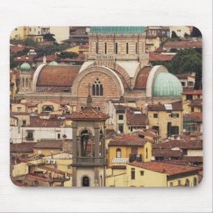 View of Florence, Italy from Piazza Mouse Mat