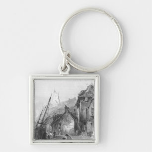 View of Folkestone Key Ring
