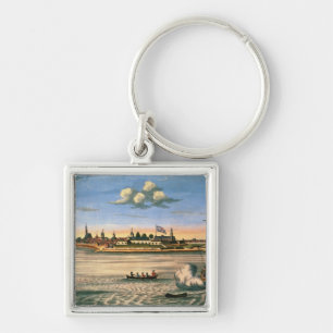 View of Fort George, with the city of New York fro Key Ring