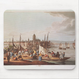 View of Frankfurt, 1814 Mouse Mat