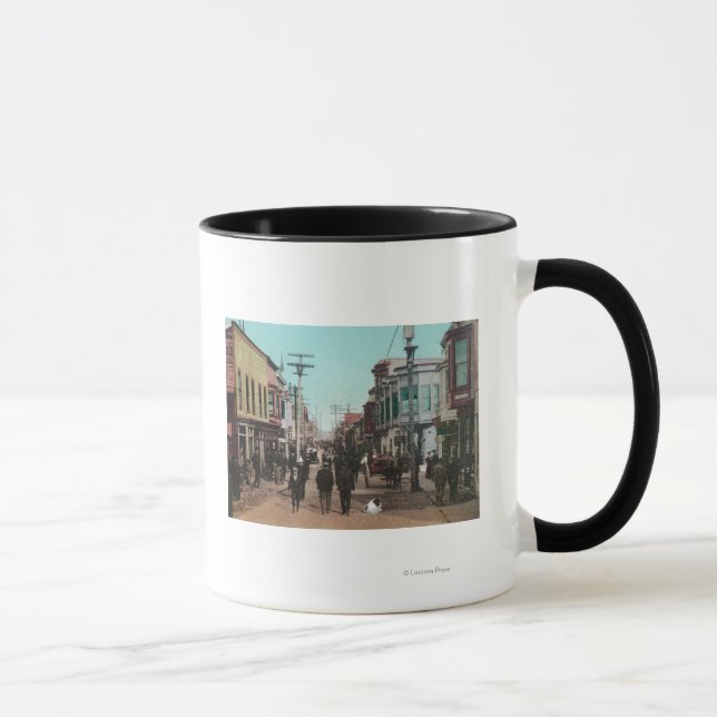 View of Front StreetNome, AK Mug (Right)