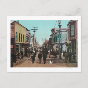 View of Front StreetNome, AK Postcard