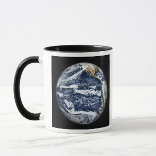 View of Full Earth centred over the Pacific Oc Mug