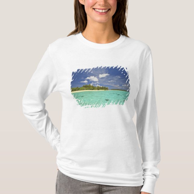 View of Funadoo Island from Funadovilligilli T-Shirt (Front)