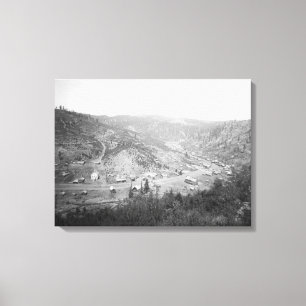View of Galena, South Dakota Photograph Canvas Print