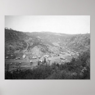 View of Galena, South Dakota Photograph Poster