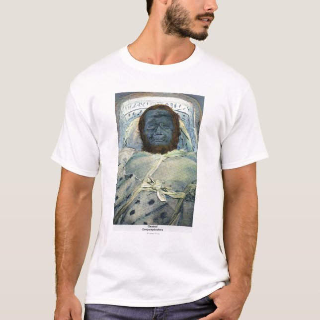 View of General Ossipumphnoferu Mummy T-Shirt (Front)