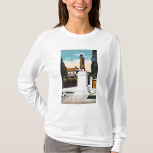 View of General Warren's Statue T-Shirt